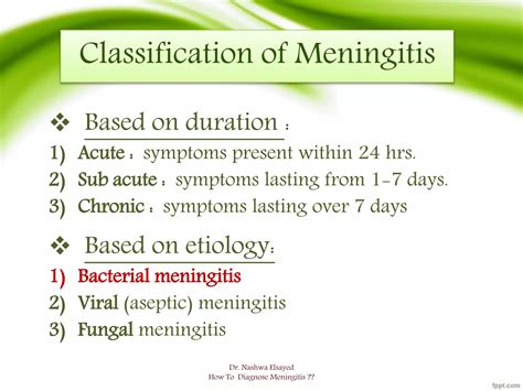 how to diagnose meningitis naturally